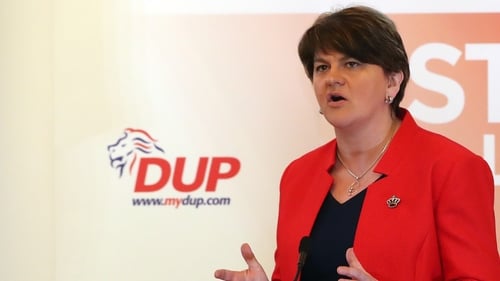 Arlene Foster rubbished the Taoiseach's hope that the UK will U-turn on Brexit
