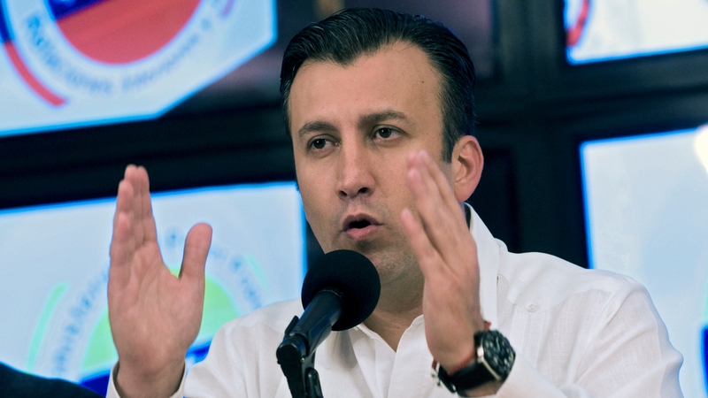 Venezuelan Vice President Tarek El Aissami denounced 'imperialist aggression'