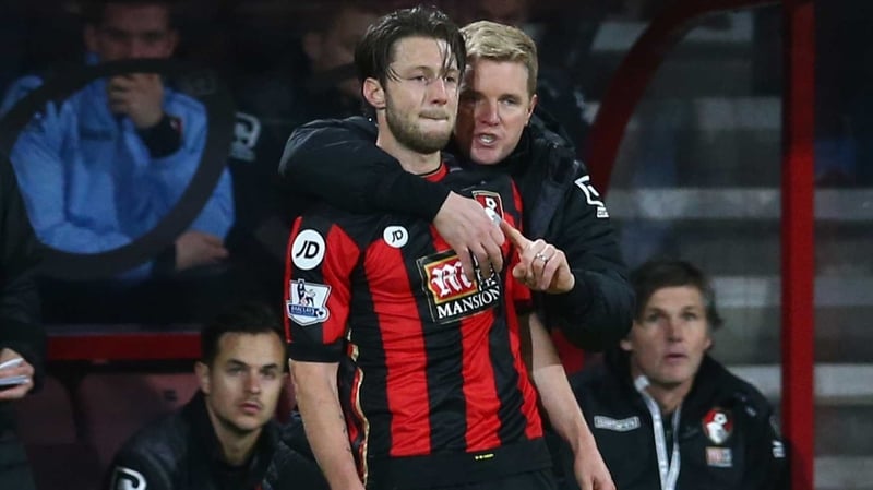Manager Eddie Howe helped Harry Arter through the roughest period of his life