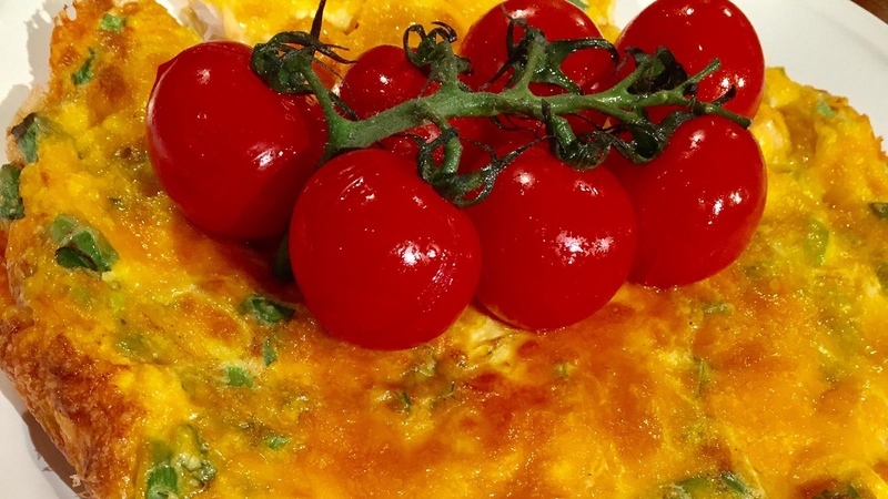 This is a perfect dish for all the family and a great way to introduce kids to fish, think of it as a really tasty omelette that can be enjoyed hot or cold and would double up as a great lunch box item.