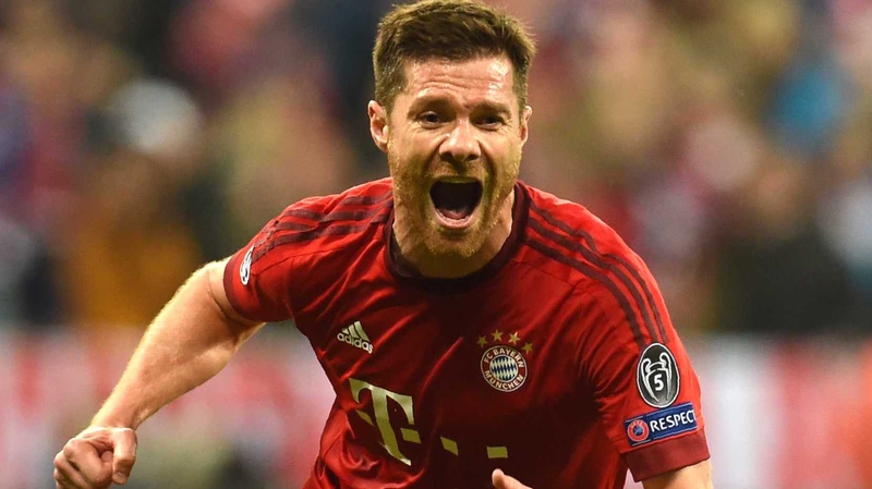 Xabi Alonso limped out training on Monday
