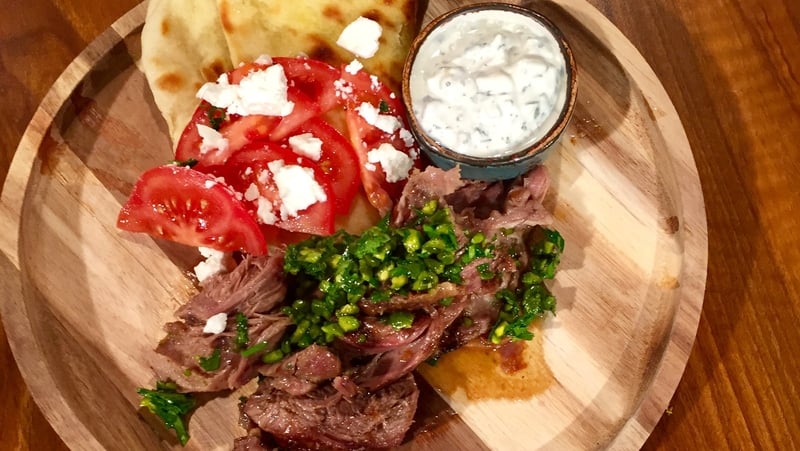 Ali's Slow cooked lamb with pistachio & honey: Today