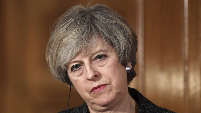 UK firms are paying off loans and overdrafts ahead of Theresa May starting the formal process of negotiating a divorce settlement with the EU