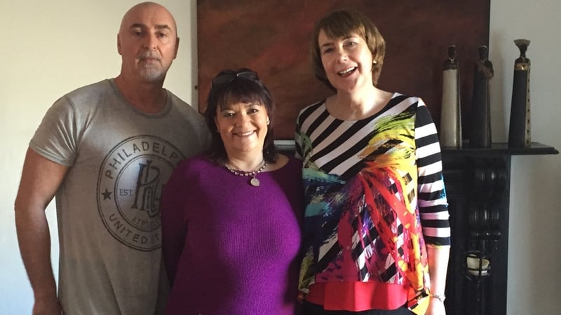 Mayo farmer Mary Coleman lets Brenda Donohue tag along as she comes to Etiquette School in Dublin.