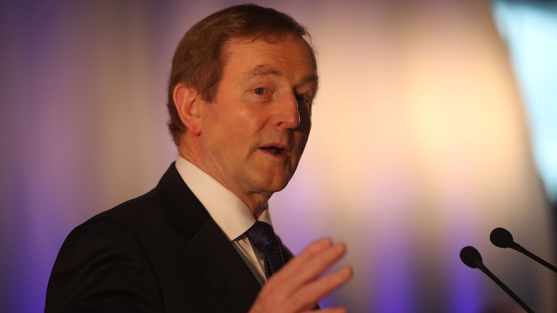Enda Kenny had said he would deal with the leadership issue after the 29 April EU Council meeting