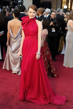 This is a real Oscars red carpet gown! Emma wore this Giambattista Valli dress at the Oscars ceremony in 2012.