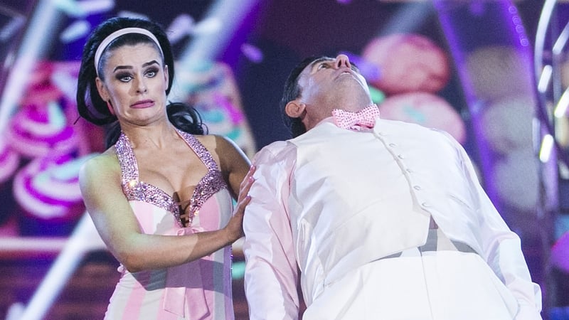 Des Cahill with professional partner Karen Byrne - You dancing? We're asking!