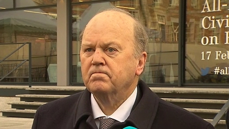 The Fine Gael members objected to a line about Michael Noonan in the report
