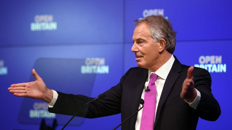 Tony Blair said the approach to Brexit means Scottish independence is back on the table
