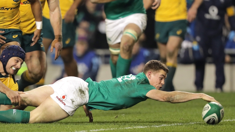 Leinster and Ireland's young centre Garry Ringrose could yet earn a Lions call-up