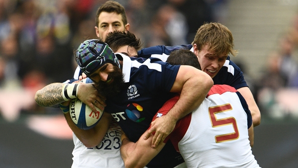 Strauss was injured during the Six Nations defeat to France