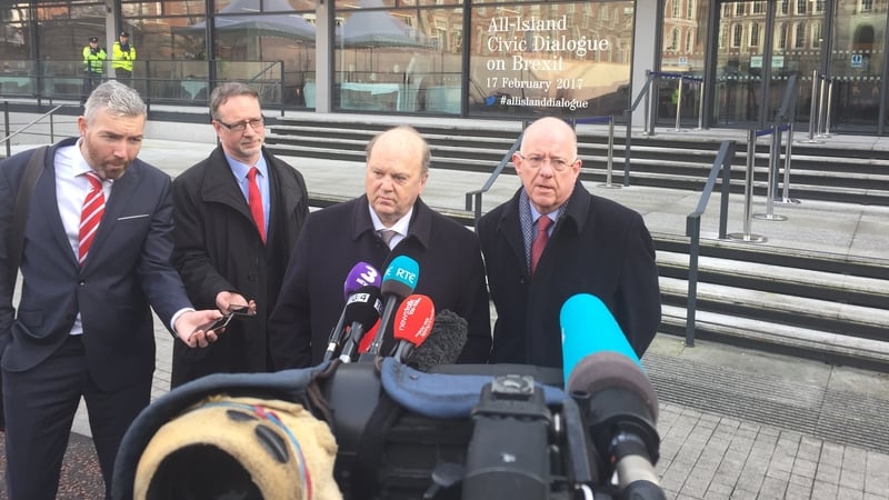 Irish civil servants, diplomats and politicians are on the road trying to lobby in the corridors of power around Europe