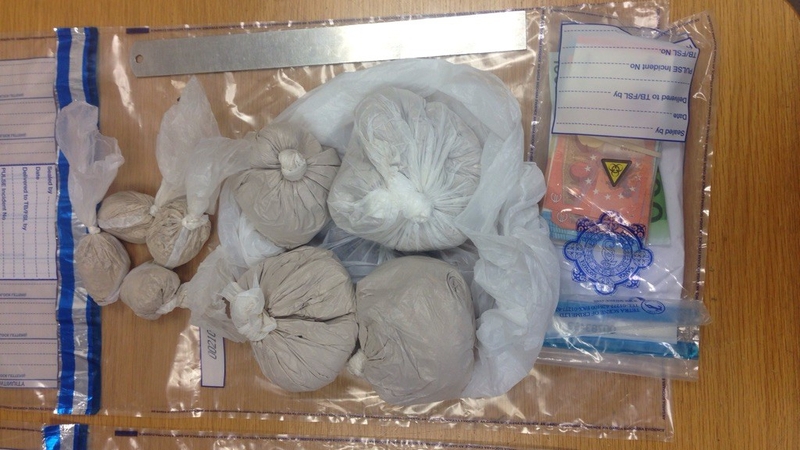 The seizure was made during a house search yesterday