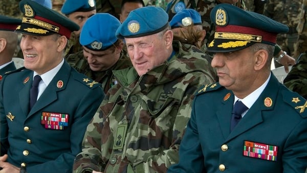 Major General Michael Beary said his biggest concern is the jihadist threat (Pic: UNIFIL)