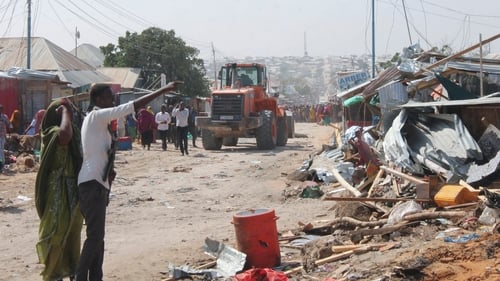 Around 50 people were injured in the suicide-bomb attack
