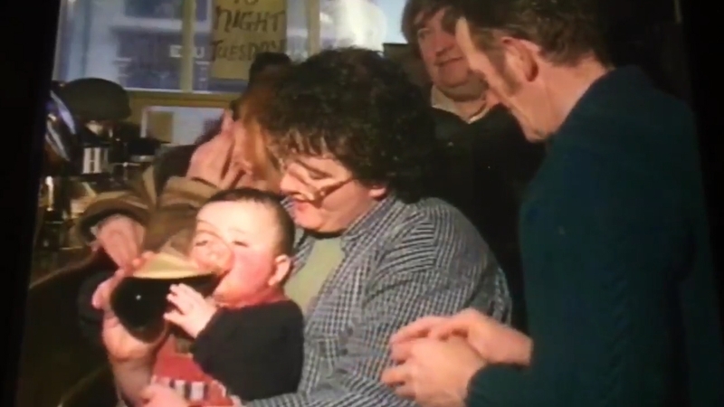 Pint Baby hits the gargle on Nationwide in 1997