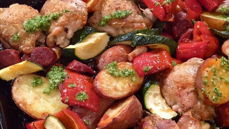 Paul's Provençal roast chicken: Today