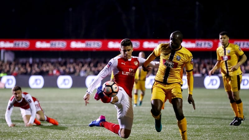 Arsenal now face Lincoln in the next round