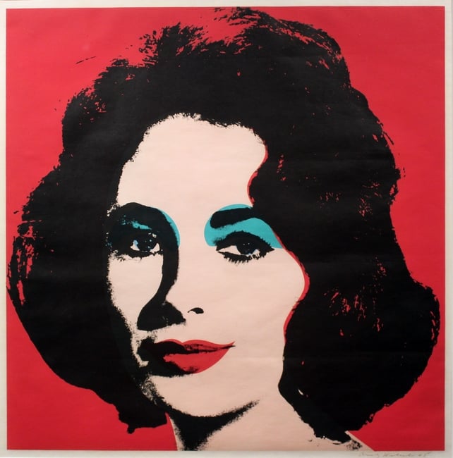 Andy Warhol, Liz 7