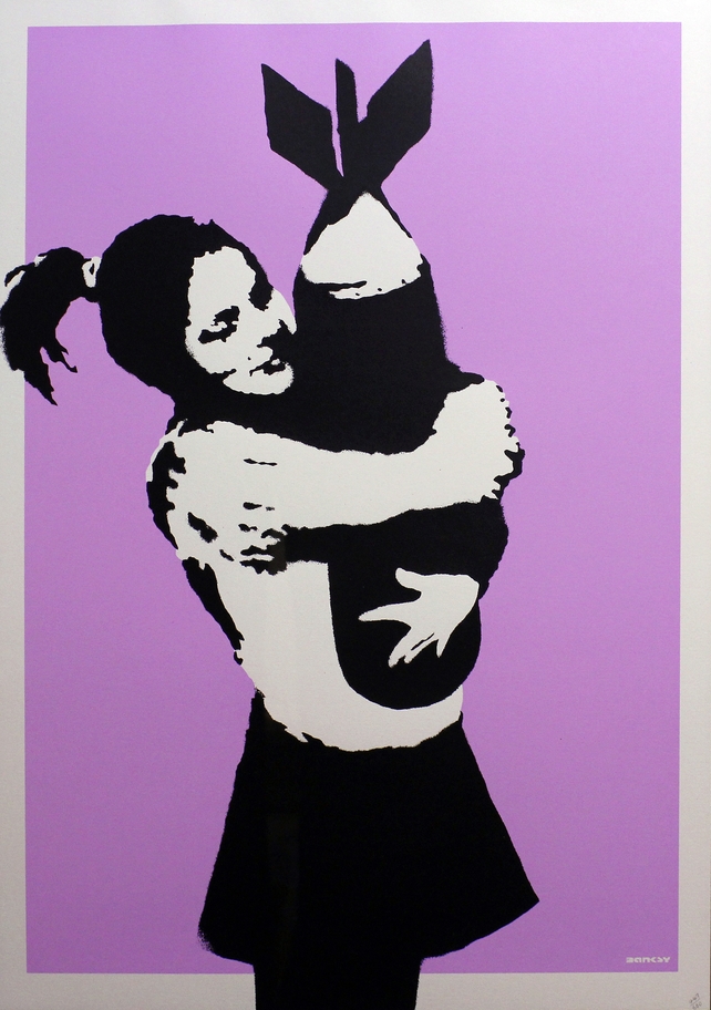 Banksy, Bomb Hugger
