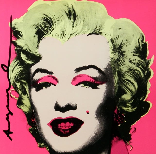 Andy Warhol, Marilyn Invitation