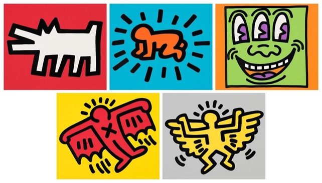 Keith Haring, Icons