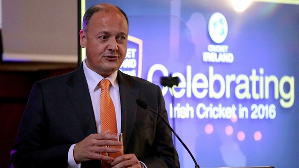 Cricket Ireland's Warren Deutrom
