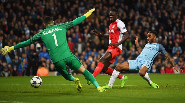 Raheem Sterling scores City's first