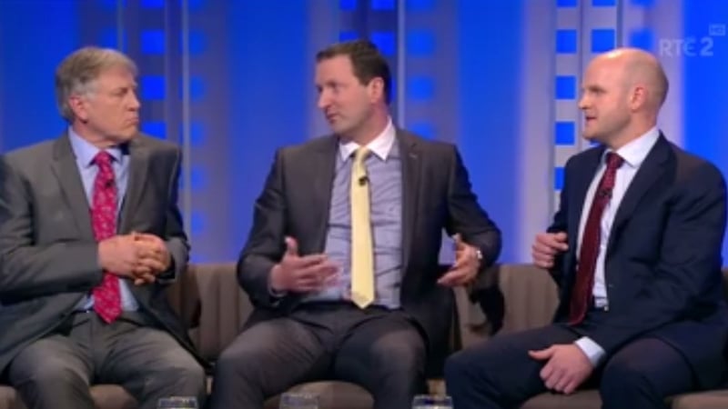 Donal O'Grady, Brendan Cummins and Dick Clerkin