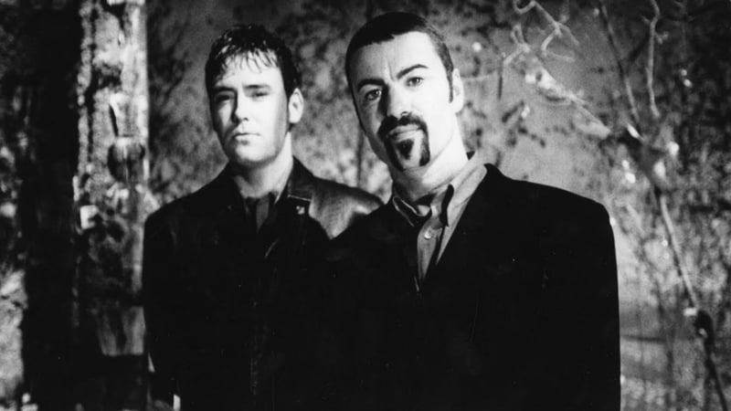 Toby Bourke and George Michael