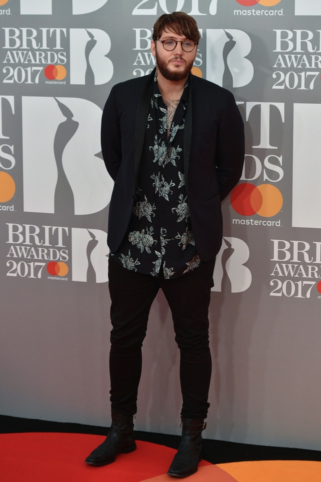 James Arthur's hit Say You Won't Let Go is in the running for British Single of the Year and Video of the Year