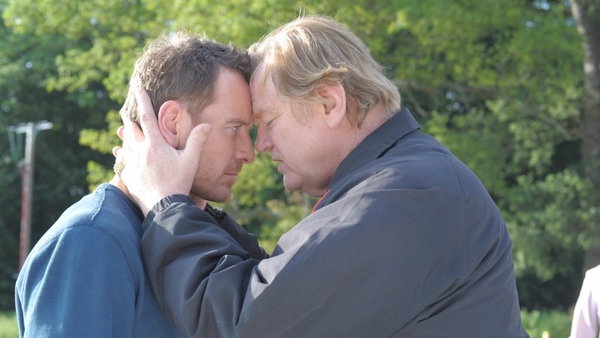 Michael Fassbender and Brendan Gleeson in Trespass Against Us