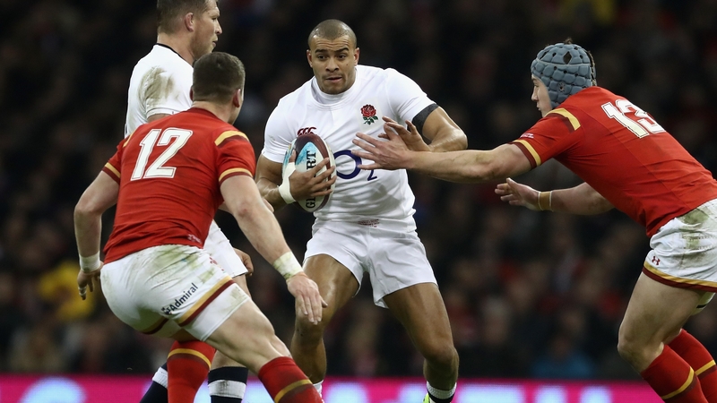 Jonathan Joseph in action against Wales earlier this month