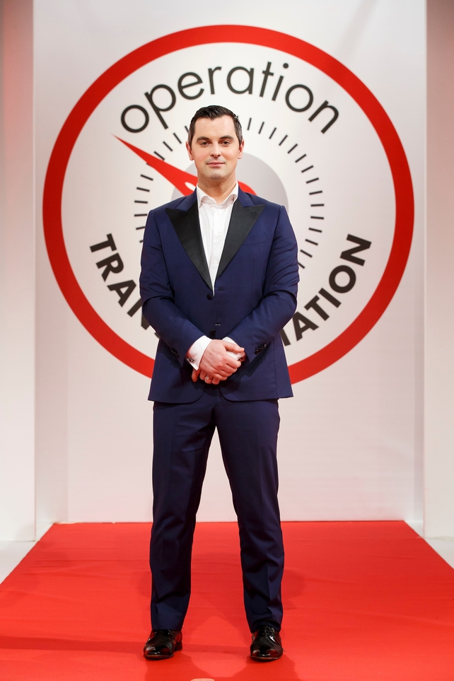 Fitness expert Karl Henry looking dapper in a suit.