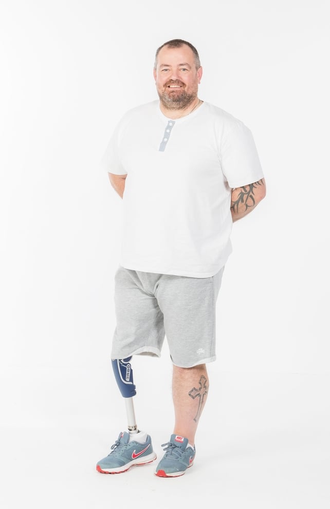 Chris's starting weight was 17st 11.5lbs / 113.2 kg.