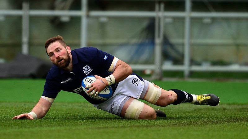 John Barclay leads Scotland against Wales