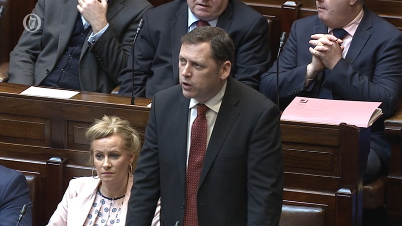 Barry Cowen pointed to the 'confidence and supply' agreement