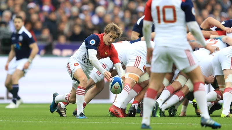 Baptiste Serin and Camille Lopez form the French half-back partnership once again