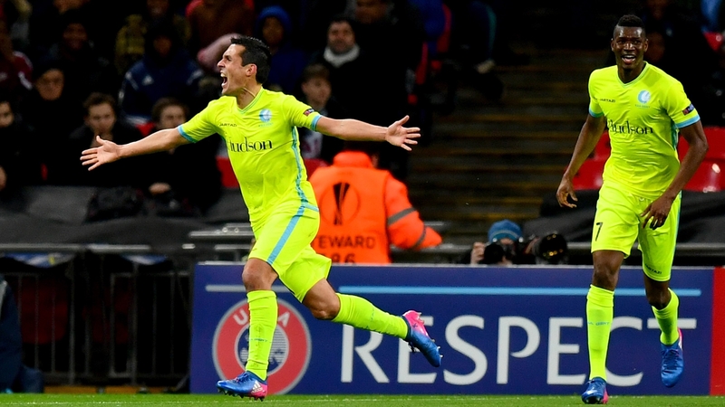Jeremy Perbet scored Gent's second