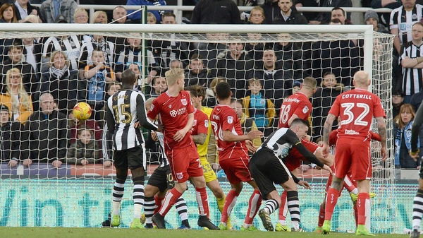 Ciaran Clark earned Newcastle a point at St James' Park