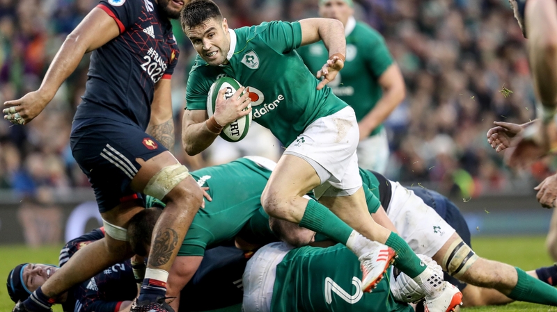 Conor Murray scored the only try of the game