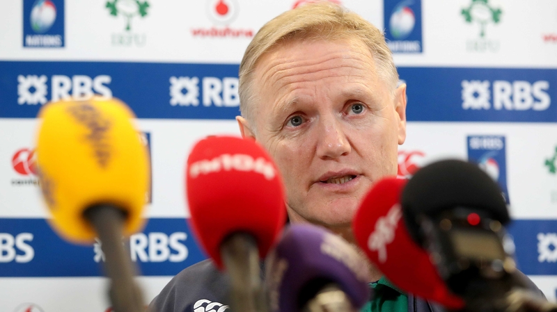 Joe Schmidt: 'It was really hard to control the ball.'