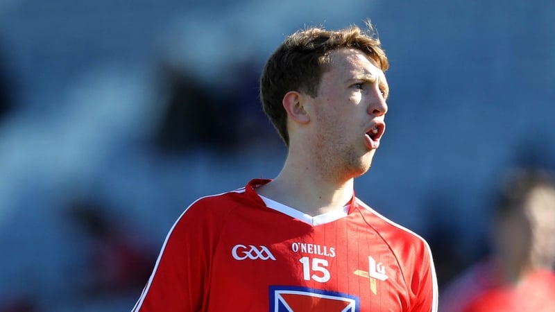 Ryan Burns scored two goals for Louth in Tullamore
