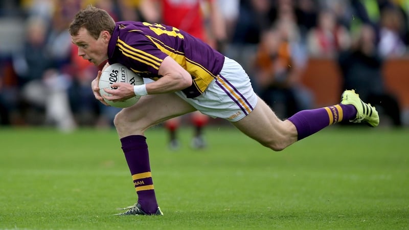 Kevin O'Grady scored 1-2 for Wexford