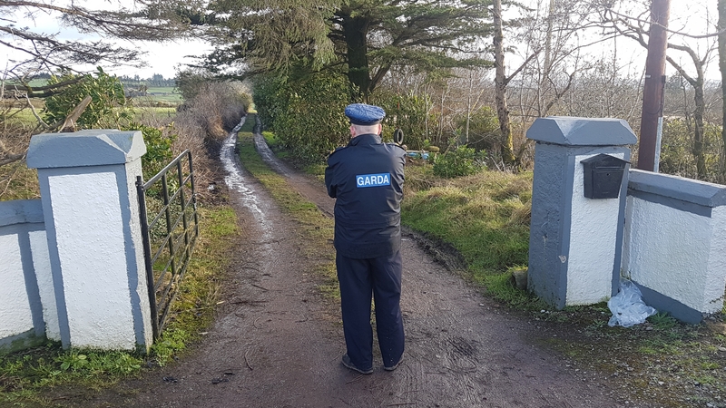 Gardaí were called to the house shortly after 5pm yesterday evening