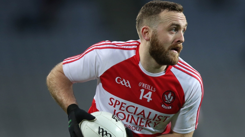Emmett McGuckin scored a late winning goal for Derry