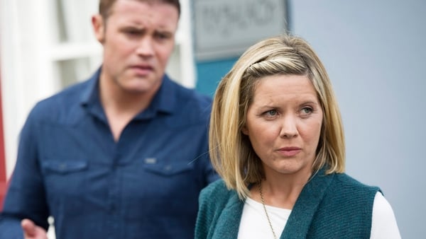 Gráinne discovers that David has been sacked . .