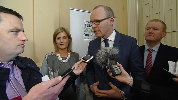 Simon Coveney said it is his job to try to find a solution to allow Waterford city expand