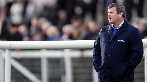 Felix Desjy gave Gordon Elliott a first success in the Moscow Flyer Novice Hurdle