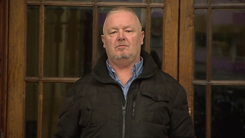 The man said he feared for his life in the attack